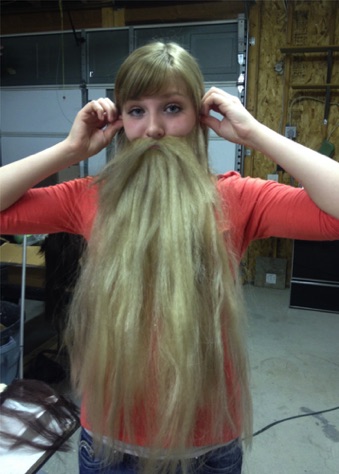 Long fake beard Long fake beard